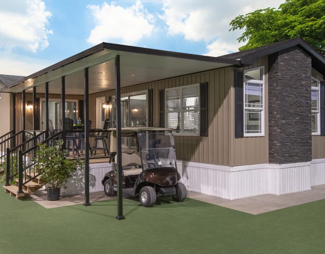Imagine, moving into your very own park model, modular home or manufactured home that is this beautiful!