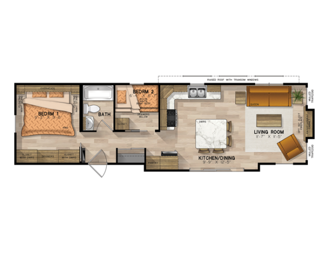 Escape Eastford Floorplan
