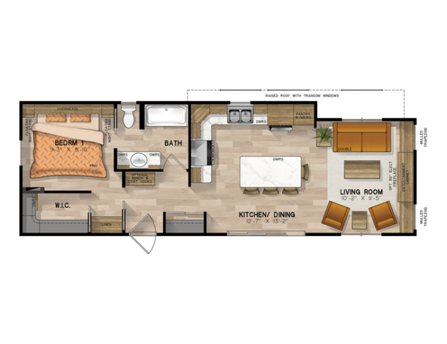 Escape Elmgrove Floorplan
