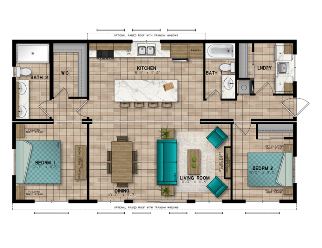 Escape All Season Akron Floorplan