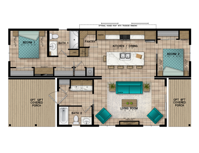 Escape All Season Algoma Floorplan