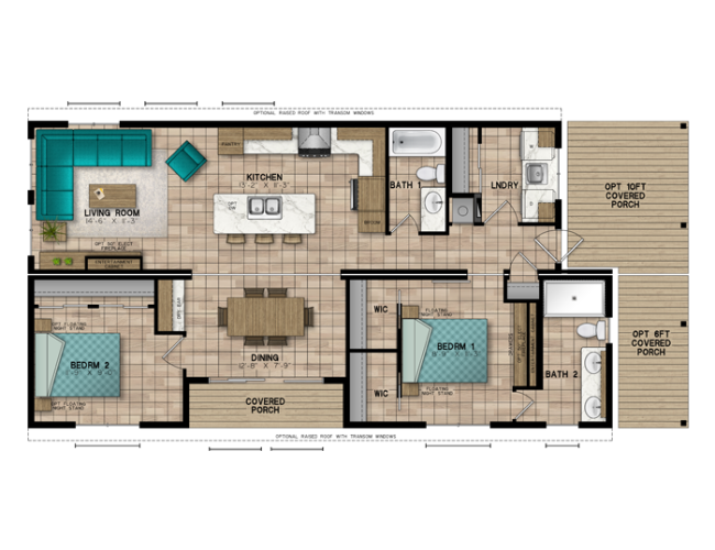 Escape All Season Anaheim Floorplan