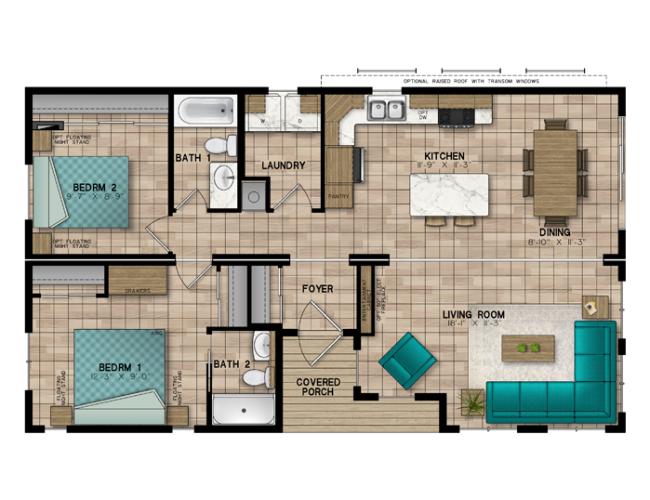 Escape All Season Andover Floorplan