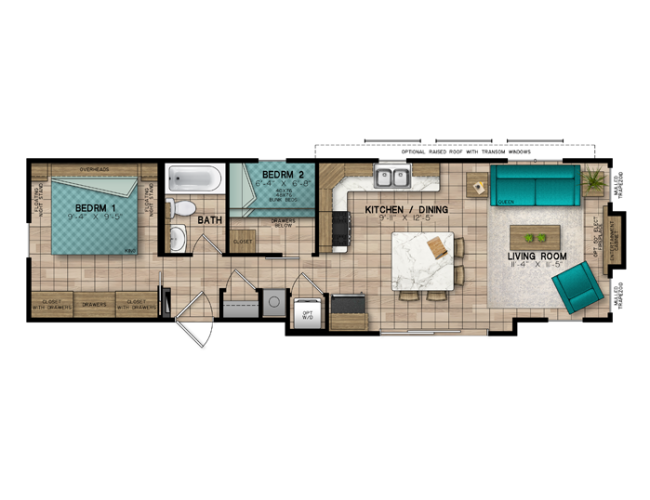 Escape All Season Atlanta Floorplan