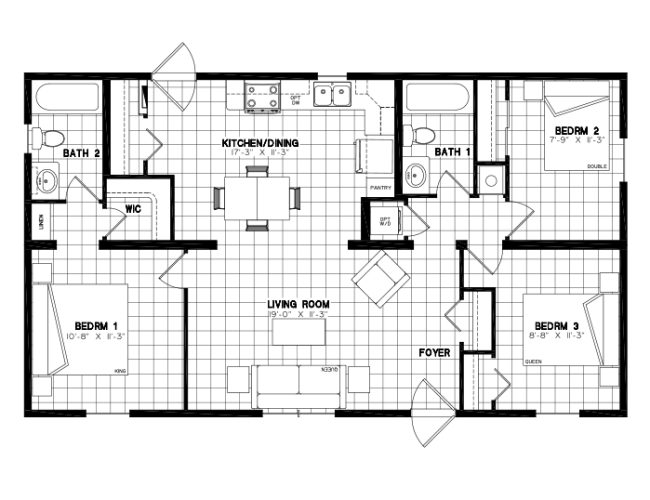 Aspire Bathurst Floorplan