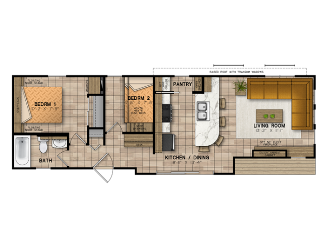 Escape Erie Floorplan