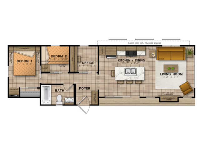 Escape Erwin Floorplan