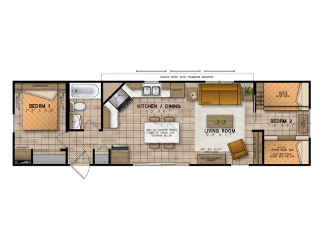 Escape Essex Floorplan