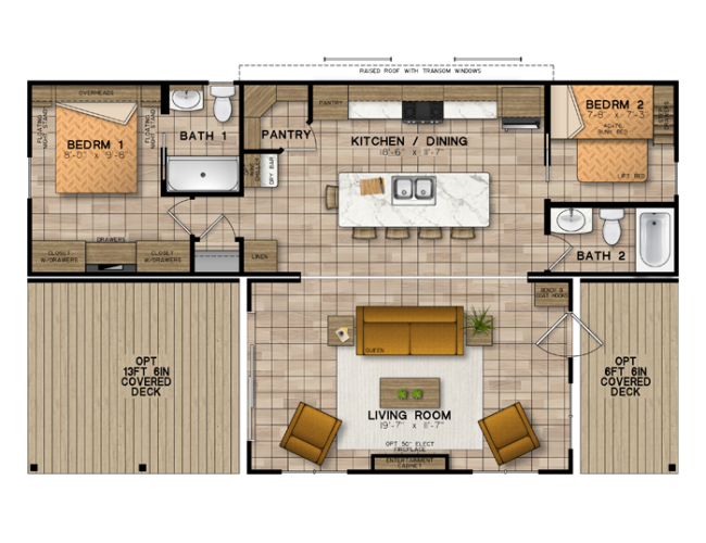 Escape Etobicoke Floorplan