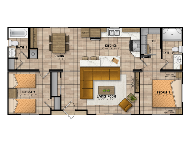 Escape Evora Floorplan