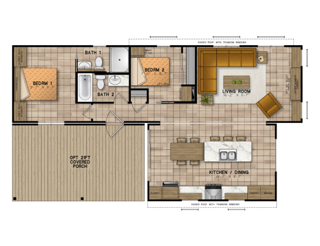 Escape Exton Floorplan