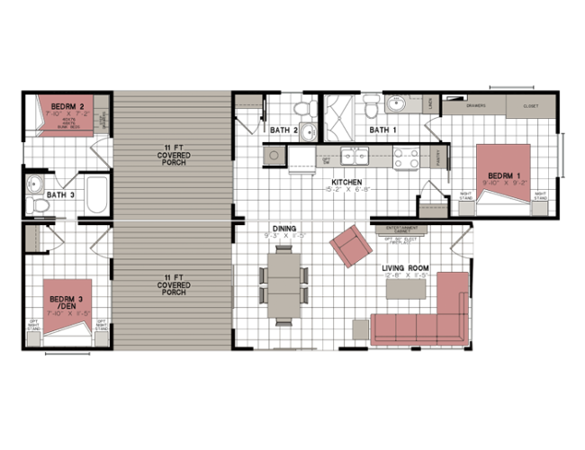 Luxe Lethbridge Floorplan