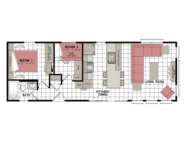 Luxe Lincoln Floorplan