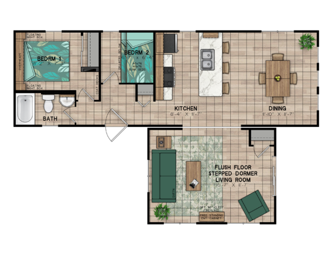 Reflection Rally Floorplan