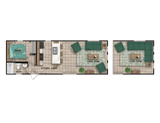 Reflection Redkey Floorplan